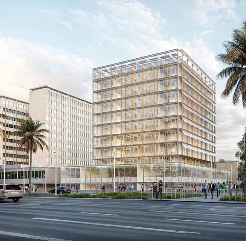 Nuevo edificio DSL y reforma de la Escuela Técnica Superior de Ingeniería Industrial de Barcelona (ETSEIB)