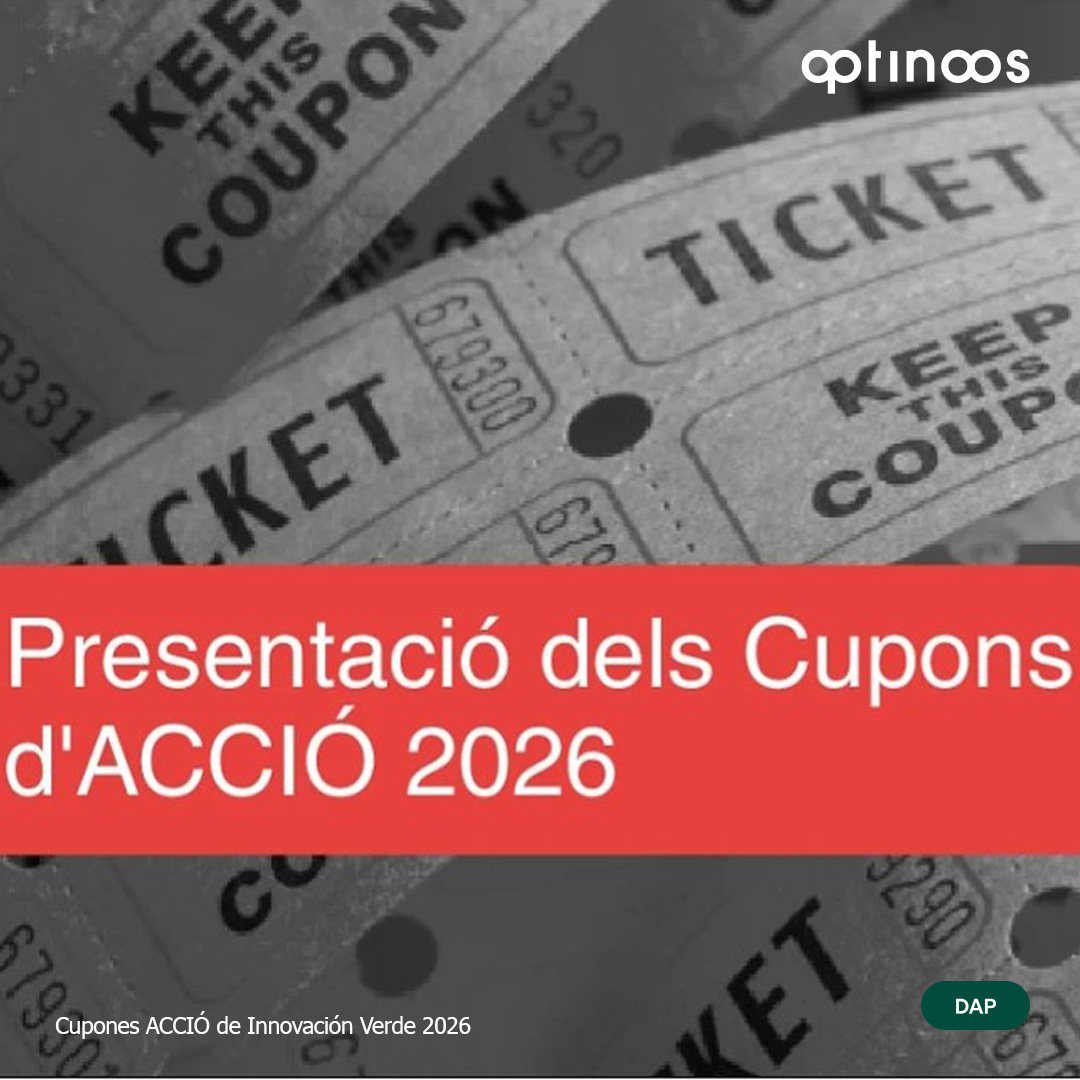 Recordatorio | Cupones ACCIÓN de Innovación Verde 2026